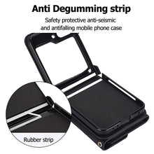 Carica l'immagine nel visualizzatore di Gallery, Casekis Crossbody Cardholder Phone Case For Galaxy Z Flip 5 Black
