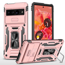 Load image into Gallery viewer, Casekis Sliding Camera Cover Anti-Fall Phone Case Rose Gold
