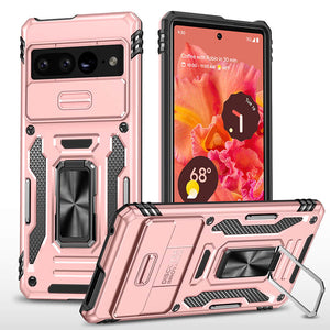 Casekis Sliding Camera Cover Anti-Fall Phone Case Rose Gold