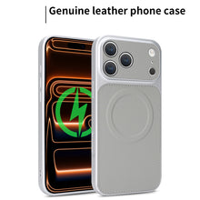 Load image into Gallery viewer, Casekis Magnetic Shockproof Leather Phone Case Gray
