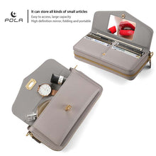 Load image into Gallery viewer, Casekis Multifunction Tote Crossbody Solid Color Phone Bag Gray
