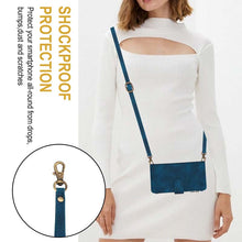 Carregar imagem no visualizador da galeria, Casekis Crossbody 9 Card Holder Phone Case Navy Blue
