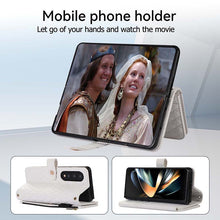 Carregar imagem no visualizador da galeria, Casekis Crossbody Cardholder Phone Case For Galaxy Z Fold 4 White

