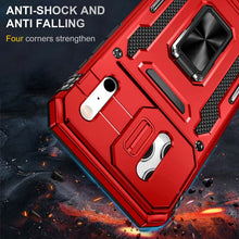 Load image into Gallery viewer, Casekis Sliding Camera Cover Anti-Fall Phone Case Red

