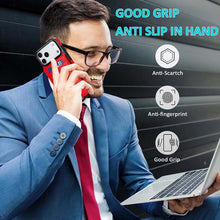 Load image into Gallery viewer, Casekis Bracket Card Slot Phone Case Red
