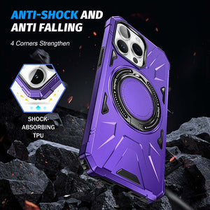 Casekis Magnetic Charging Phone Case Purple