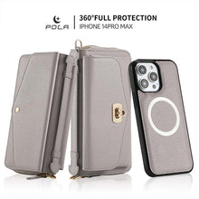 Load image into Gallery viewer, Casekis Multifunction Tote Crossbody Solid Color Phone Bag Gray
