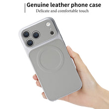 Load image into Gallery viewer, Casekis Magnetic Shockproof Leather Phone Case Gray

