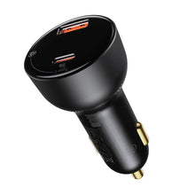Load image into Gallery viewer, Dual Fast Charger Car Charger 100W Digital Display
