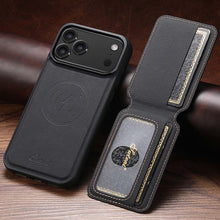 Load image into Gallery viewer, Casekis MagSafe Cardholder Detachable Phone Case Black
