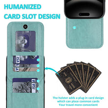 Load image into Gallery viewer, Casekis Bracket Card Slot Phone Case Green
