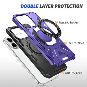 Casekis Magnetic Charging Phone Case Purple