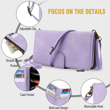 Muat gambar ke penampil Galeri, Casekis Crossbody 9 Card Holder Phone Case Purple
