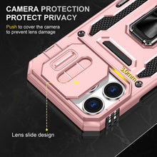 Load image into Gallery viewer, Casekis Sliding Camera Cover Anti-Fall Phone Case Rose Gold
