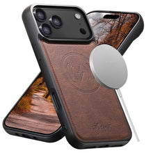 Load image into Gallery viewer, Casekis MagSafe Cardholder Detachable Phone Case Brown
