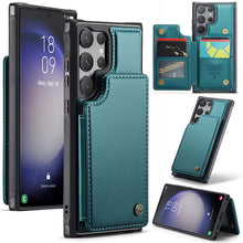 Load image into Gallery viewer, Casekis RFID Cardholder Wallet Phone Case For Galaxy S23 Ultra
