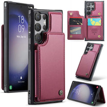 Load image into Gallery viewer, Casekis RFID Cardholder Wallet Phone Case For Galaxy S23 Ultra
