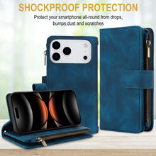Carregar imagem no visualizador da galeria, Casekis Crossbody 9 Card Holder Phone Case Navy Blue
