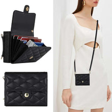 Carica l'immagine nel visualizzatore di Gallery, Casekis Crossbody Cardholder Phone Case For Galaxy Z Flip 4 Black
