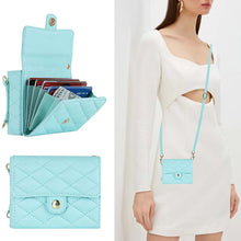 Load image into Gallery viewer, Casekis Crossbody Cardholder Phone Case For Galaxy Z Flip 4 Green
