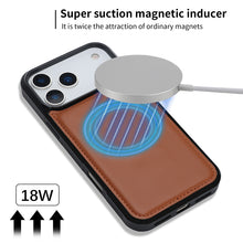 Charger l'image dans la galerie, CASEKIS 2-in-1 Magnetic Detachable Wallet Case with RFID Blocking, 16 Card Slots &amp; Zipper Pocket Brown
