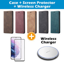 Load image into Gallery viewer, Casekis Retro Wallet Case For Casekis S21 Plus 5G
