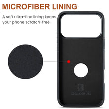 Load image into Gallery viewer, Casekis RFID Magnetic Detachable Leather Wallet Phone Case Purple
