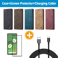 Load image into Gallery viewer, Casekis Retro Wallet Case For Pixel 8 5G
