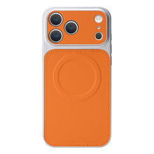 Load image into Gallery viewer, Casekis Magnetic Shockproof Leather Phone Case Orange
