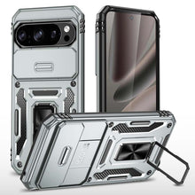 Load image into Gallery viewer, Casekis Sliding Camera Cover Anti-Fall Phone Case Gray
