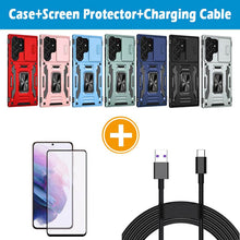 画像をギャラリービューアに読み込む, Casekis Sliding Camera Cover Phone Case For Galaxy S23 Ultra 5G
