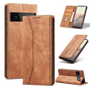 Casekis Fashion Magnetic Phone Case Brown