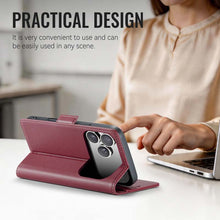 Load image into Gallery viewer, Casekis RFID Cardholder Phone Case Red
