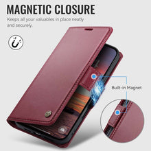 Load image into Gallery viewer, Casekis RFID Cardholder Phone Case Red
