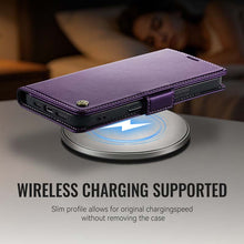 Load image into Gallery viewer, Casekis RFID Cardholder Phone Case Purple
