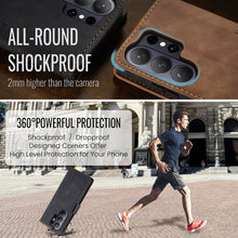 Load image into Gallery viewer, Casekis Retro Wallet Case Black
