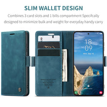 Load image into Gallery viewer, Casekis Retro Wallet Case Blue

