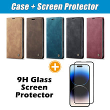 Cargar imagen en el visor de la galería, Casekis Retro Wallet Case For iPhone 16 Pro Max
