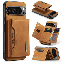 Load image into Gallery viewer, Casekis Magnetic Wallet Detachable Phone Case Brown
