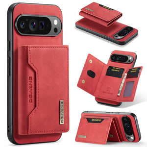 Casekis Magnetic Wallet Detachable Phone Case Red