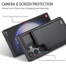 Load image into Gallery viewer, Casekis RFID Cardholder Wallet Phone Case For Galaxy S23 Ultra
