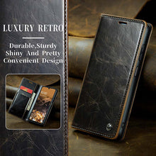 Load image into Gallery viewer, CASEKIS Luxury Flip Leather Phone Case for Galaxy A15 5G
