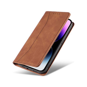 Casekis Fashion Magnetic Phone Case Brown