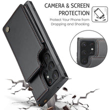 Görseli Galeri görüntüleyiciye yükleyin, Casekis RFID Cardholder Wallet Phone Case For Galaxy S22 Ultra
