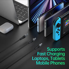 Görseli Galeri görüntüleyiciye yükleyin, Casekis 100W 3 in 1 Charging Cable

