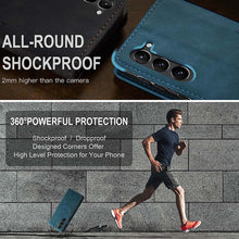 Load image into Gallery viewer, Casekis Retro Wallet Case For Galaxy S23 Plus 5G

