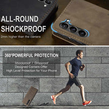 Load image into Gallery viewer, Casekis Retro Wallet Case For Galaxy S23 Plus 5G
