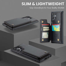 Load image into Gallery viewer, Casekis RFID Cardholder Wallet Phone Case For Galaxy S23 Ultra
