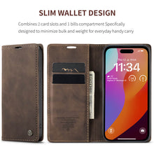 Carregar imagem no visualizador da galeria, Casekis Retro Wallet Case For iPhone 15 Pro Max
