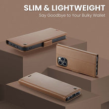 Load image into Gallery viewer, Casekis RFID Cardholder Phone Case Brown
